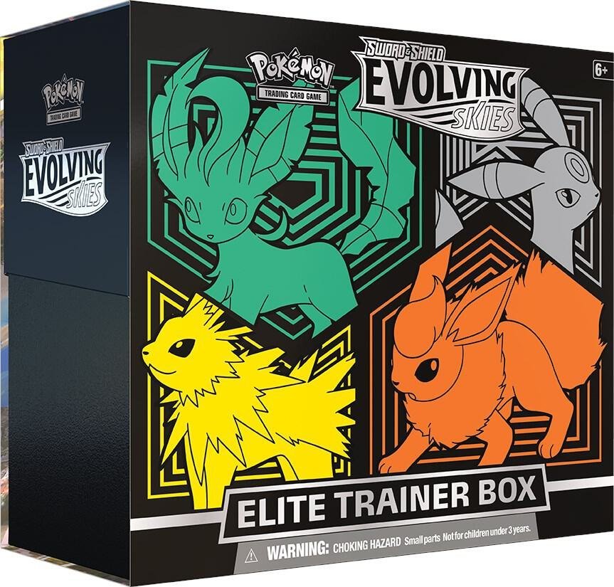 Evolving Skies ETB (Umbreon Leafeon Set)