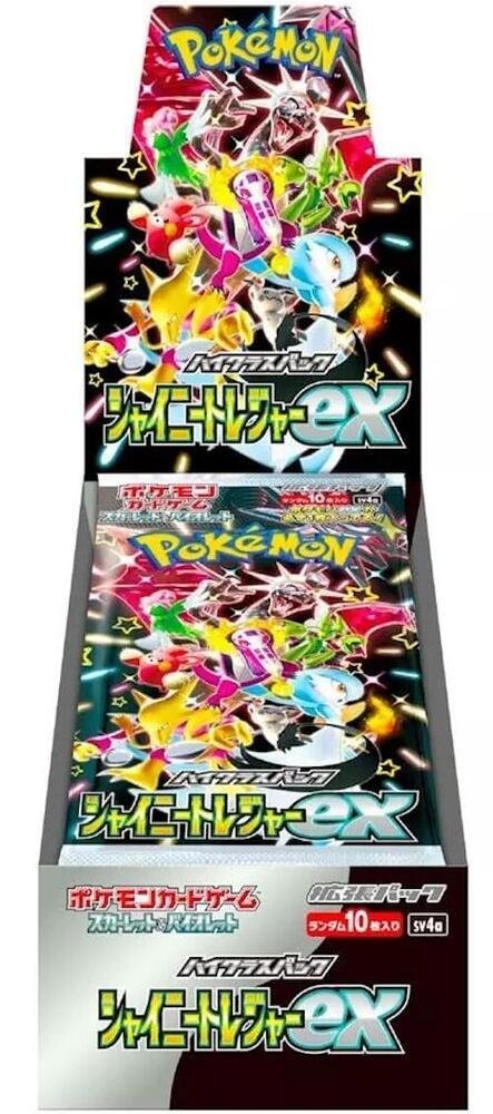 Shiny Treasure ex Pokémon Booster Box