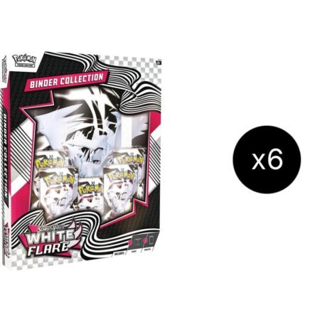 White Flare Binder Collection Case - SV