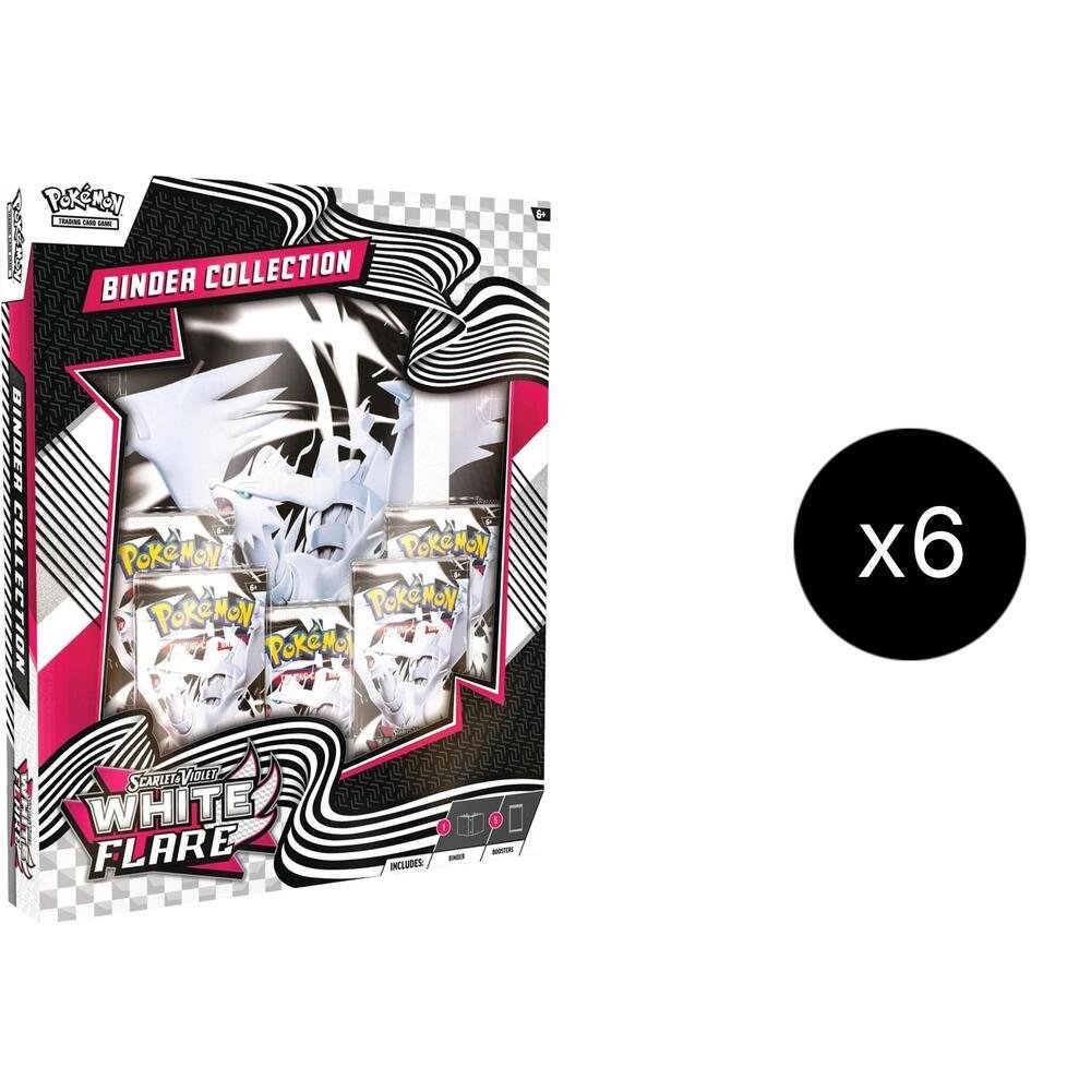 White Flare Binder Collection Case - SV