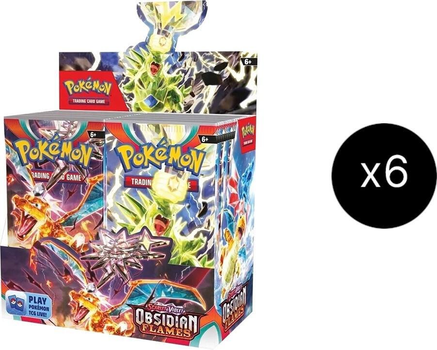 Pokémon Obsidian Flames Booster Box Case