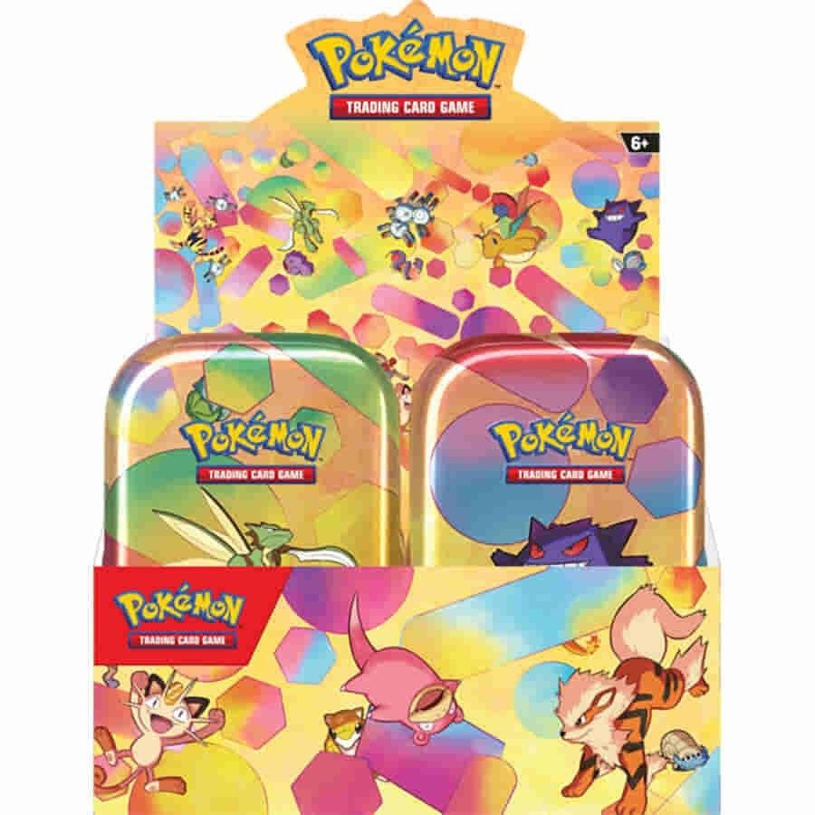 151 Mini Tin Display - SV: Scarlet & Violet 151 (MEW)