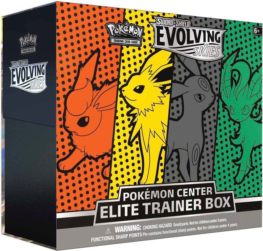 Evolving Skies ETB (Jolteon Flareon Umbreon Leafeon)